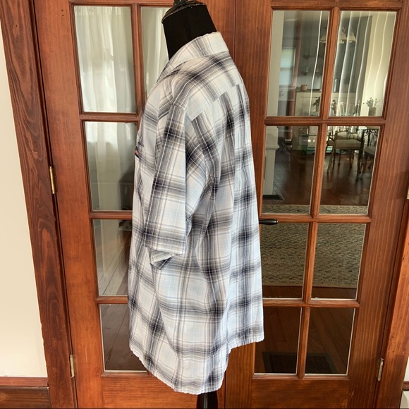 Dickies Plaid Button Down Shirt - Picture 5 of 8